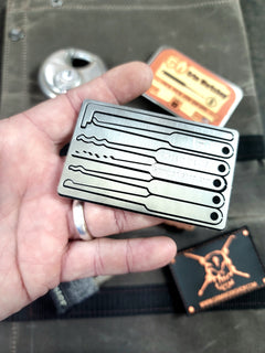 Lock Pick Pocket Set with Storage Tin
