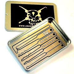 Lock Pick Pocket Set with Storage Tin