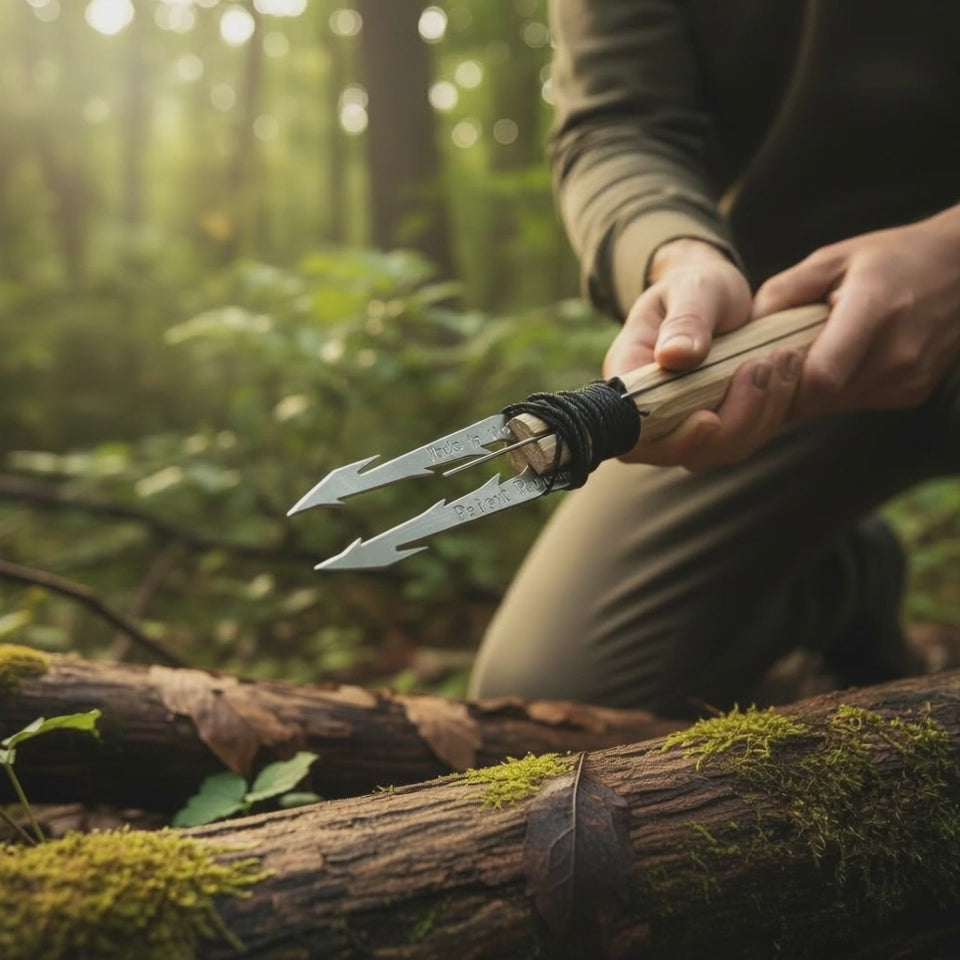 Mini Surf and Turf Arrow Card : Fishing and Small Game Survival Arrowhead