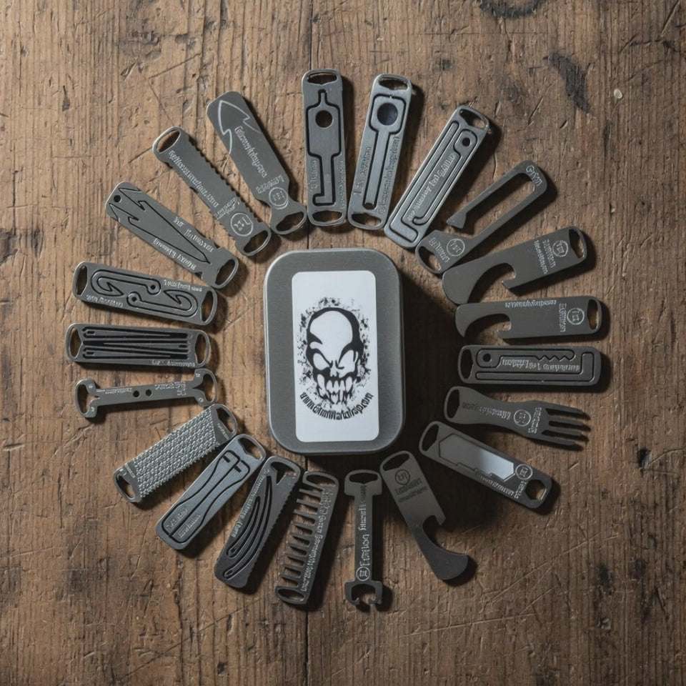 Ultimate EDC Micro Tool Bundle: EDC Tool Kit of 21 Mini Tools