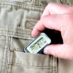 Sewing and Repair Micro Tin: Steel Pocket Storage Tin