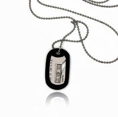 Strap and Seat belt Cutter Dog Tag Survival Necklace