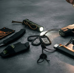 Strap and Seat belt Cutter Dog Tag Survival Necklace