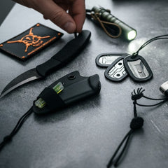 Strap and Seat belt Cutter Dog Tag Survival Necklace