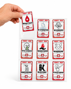 (Pre Order) First Aid Task Kit + Deep Woods Bundle: 12 Minor Emergency First Aid Kits (PRE ORDER)