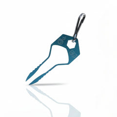 tweezekey key shaped EDC tweezer tool