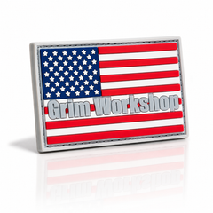American Flag Patch with Hidden Pocket