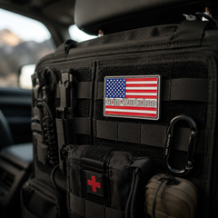 American Flag Patch with Hidden Pocket