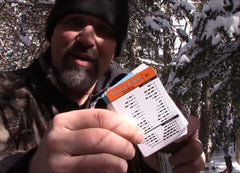 Use the Morse Code Card like a Morse Code Cheat Sheet that fits in your wallet