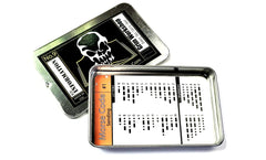 Use the Morse Code Card like a Morse Code Cheat Sheet that fits in your wallet