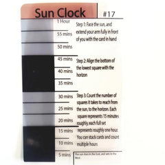 #17 Sun Timer-Grimworkshop-bugoutbag-bushcraft-edc-gear-edctool-everydaycarry-survivalcard-survivalkit-wilderness-prepping-toolkit