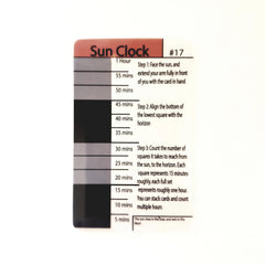 #17 Sun Timer-Grimworkshop-bugoutbag-bushcraft-edc-gear-edctool-everydaycarry-survivalcard-survivalkit-wilderness-prepping-toolkit