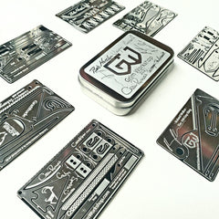 2021 Signature Survival Card Bundle-Grimworkshop-bugoutbag-bushcraft-edc-gear-edctool-everydaycarry-survivalcard-survivalkit-wilderness-prepping-toolkit