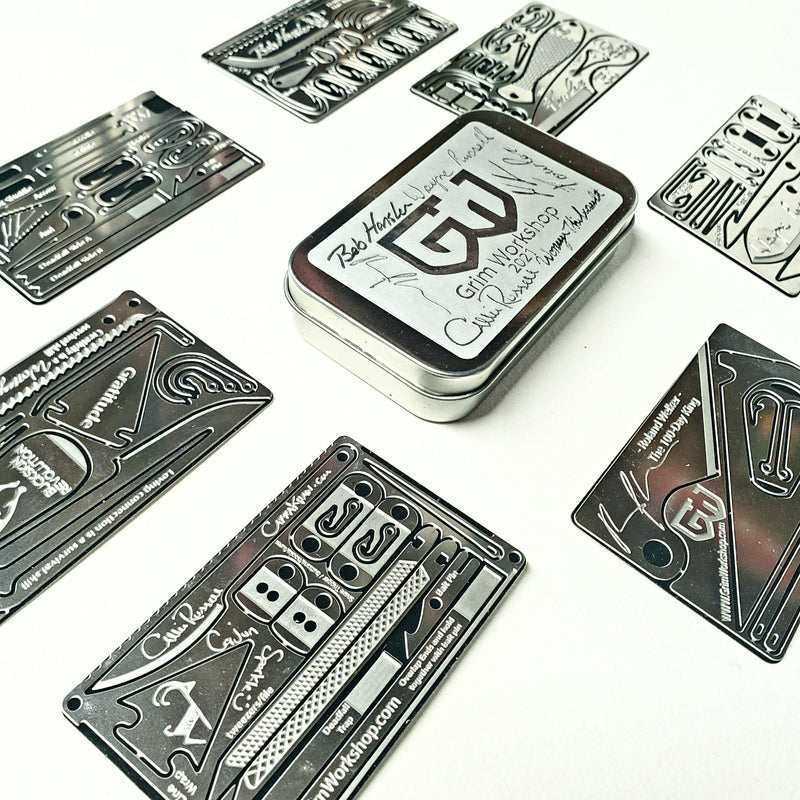 2021 Signature Survival Card Bundle-Grimworkshop-bugoutbag-bushcraft-edc-gear-edctool-everydaycarry-survivalcard-survivalkit-wilderness-prepping-toolkit