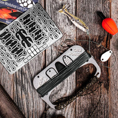Pocket Fishing Kit : Handline Reel and Survival Fishing Kit