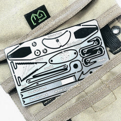 Jordan Jonas alone season 6 Use this stainless steel survival card to make an altoids tin survival kit with a survival bushcraft kit card