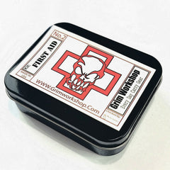 Black Credit Card Size Survival Tins