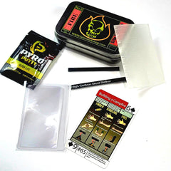 Fire Starting Kit. Grim Pocket Bushcraft Fire Kit 
