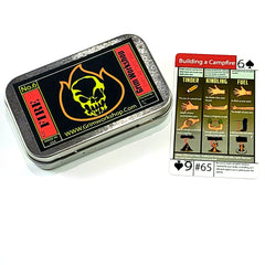 Fire Starting Kit. Grim Pocket Bushcraft Fire Kit 