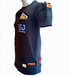 Tactical shirt edc clothing with hidden pocket great survival clothing and tactical shirt 