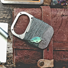 Pocket Fishing Kit : Handline Reel and Survival Fishing Kit