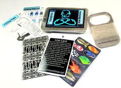 Pocket Fishing Kit : Handline Reel and Survival Fishing Kit