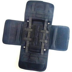 Outdoor Canvas Bushcraft Tool Roll Wallet Pocket Organizer