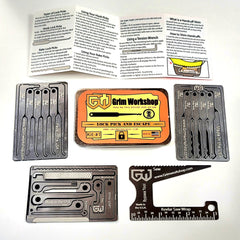 the edc sere kit is the best urban survival gere. Made up of our sere cards which are urban survival cards this is the urban survival kit.