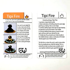 Tip Card Fi-1: Tipi Fire or Pyramid Fire