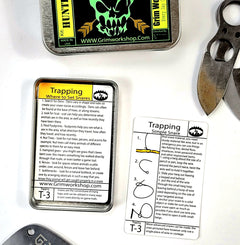 How to Make Animal Snare Traps Tip Card : How to Make DIY Trapping Snares including snare trapping placement suggestions