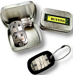 How to make a spring snare trap is easy with the spring loaded snare trap with L7 trap triggers on them.