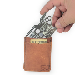 Mark Merriwether foraging kit. Credit card size foraging tools 