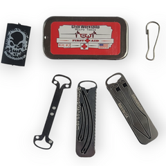 everyday carry first aid kit, micro first aid kit with micro size first aid tool kit