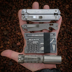 An EDC  Wallet That’s a Survival Kit : The Grim Workshop EDC Survival Wallet
