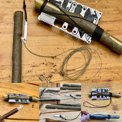 Jamie Burleigh Survival Trapping and Bushcraft Trapping Kit card