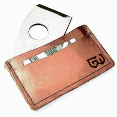 The adze tool multifunctional blade and credit card knife. 