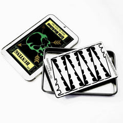 Use the Arrow Card to turn your wallet into a survival arrowhead kit with these Survival Arrowheads on Grim's Arrow cards