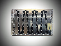 Use the Arrow Card to turn your wallet into a survival kit with these Survival Arrowhead 