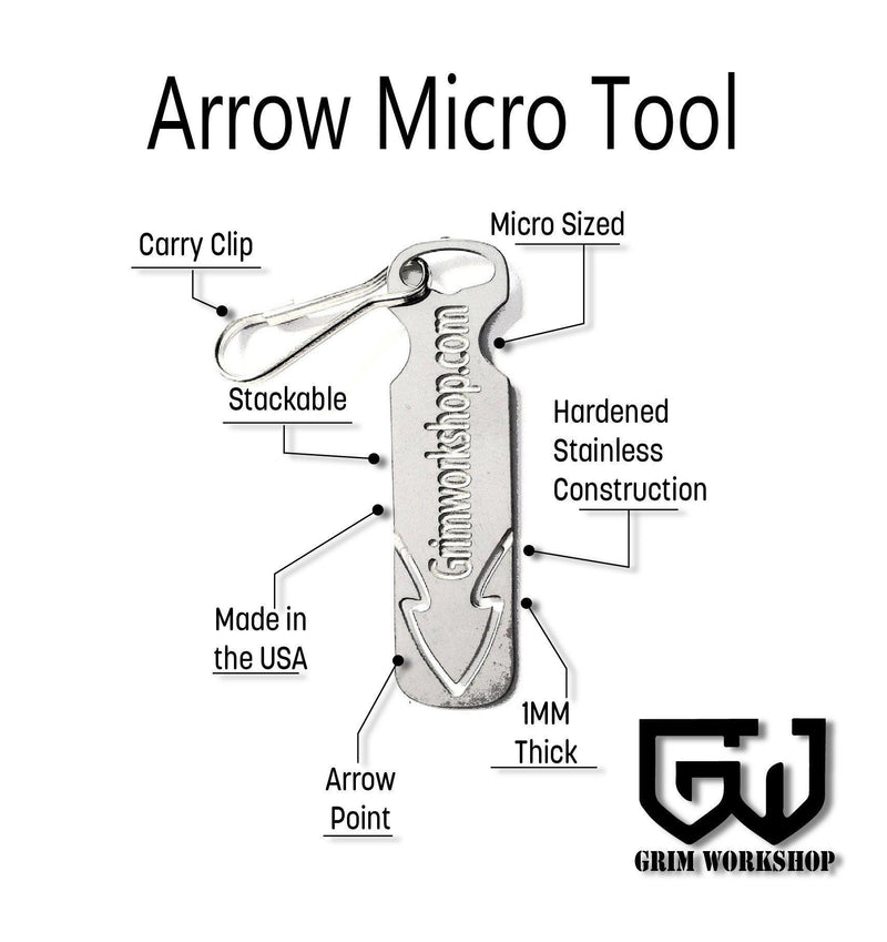 micro wilderness arrowhead tools