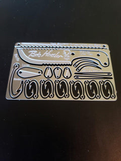 Bob Hansler Signature Survival Card the best credit card survival tool a 22 in 1 survival card that contains a small survival kit