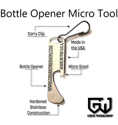 Micro Tool EDC Bottle Opener keychain