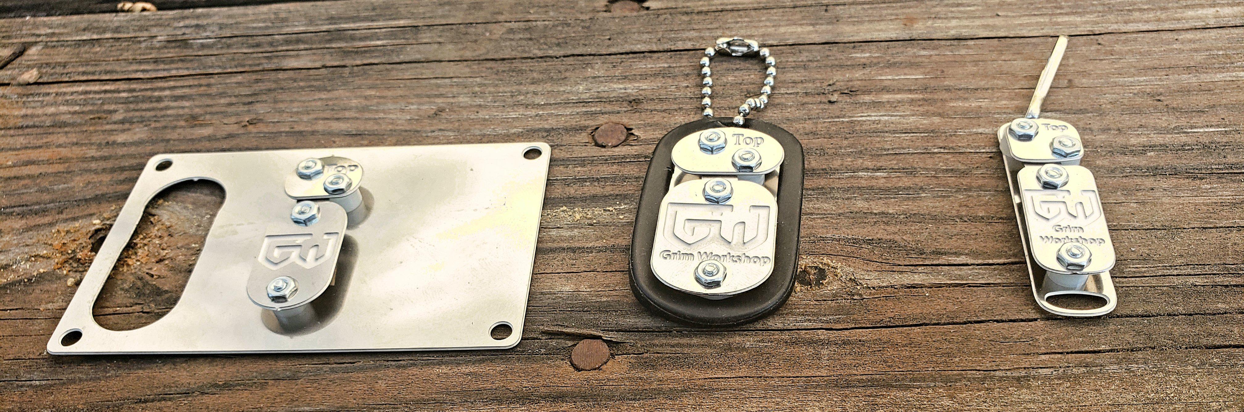 Cordage Making Dog Tag Necklace Tool-Grimworkshop-bugoutbag-bushcraft-edc-gear-edctool-everydaycarry-survivalcard-survivalkit-wilderness-prepping-toolkit