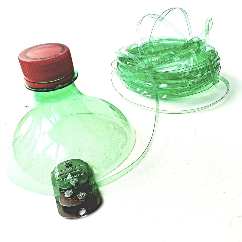 Making Rope Out Of  Plastic Bottles With This Amazing Plastic Bottle Rope Maker