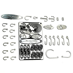 dave canterbury Survival Fishing Kit Card 5 c's of survival pathfinder bushcraft survival fishing kit card