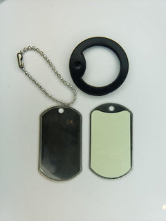 Wear an Emergency Signal around your Neck: Reflective and Glow in the Dark Dog Tag
