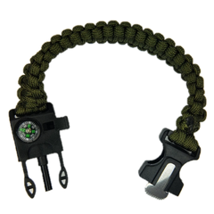 Fire Starting Bracelet EDC Kit : EDC Bracelet with Fire Starter and More