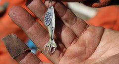 Fishing Credit Card Lure Set with ultralight lures for a compact kit