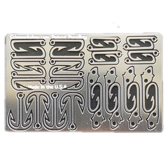 The fishing card survival fishing kit is a complete emergency fishing kit in one.