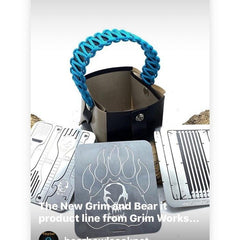 Grim and Bear It Cooking Set + Bear Bowl Folding Cook Pot-Grimworkshop-bugoutbag-bushcraft-edc-gear-edctool-everydaycarry-survivalcard-survivalkit-wilderness-prepping-toolkit