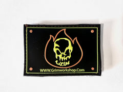 Grim fire starter Morale Patch with Hidden Pocket-Grimworkshop-bugoutbag-bushcraft-edc-gear-edctool-everydaycarry-survivalcard-survivalkit-wilderness-prepping-toolkit